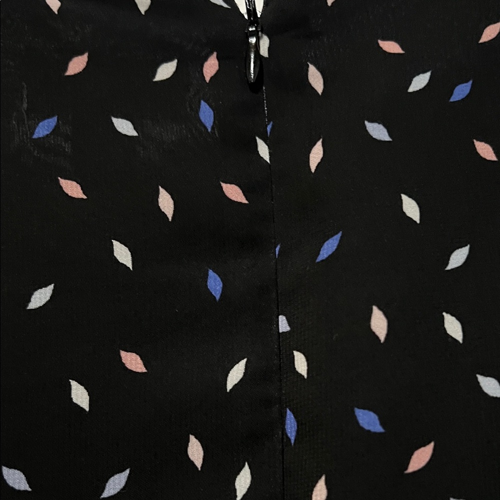 Maison Jules  Elegant Black and blue  Midi Dress - Picture 5 of 6